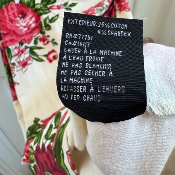 Betsey Johnson Archive Cabbage Rose Peplum Bodycon Tank Dress - Picture 4 of 9